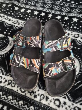 Papillio By Birkenstock Arizona Textile Platform 41 US 10W